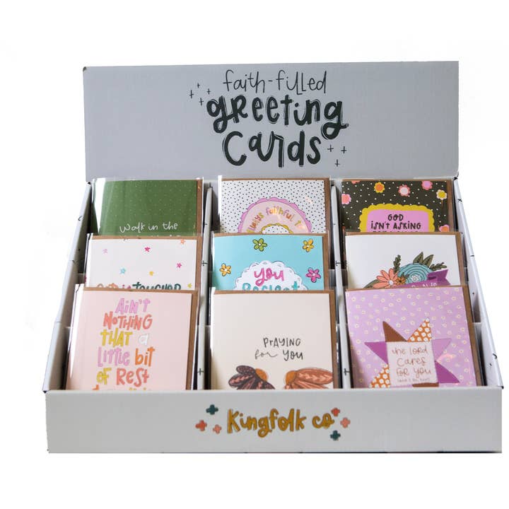 Greeting Card Set with Display (Volume 2) for wholesale by Kingfolk Co