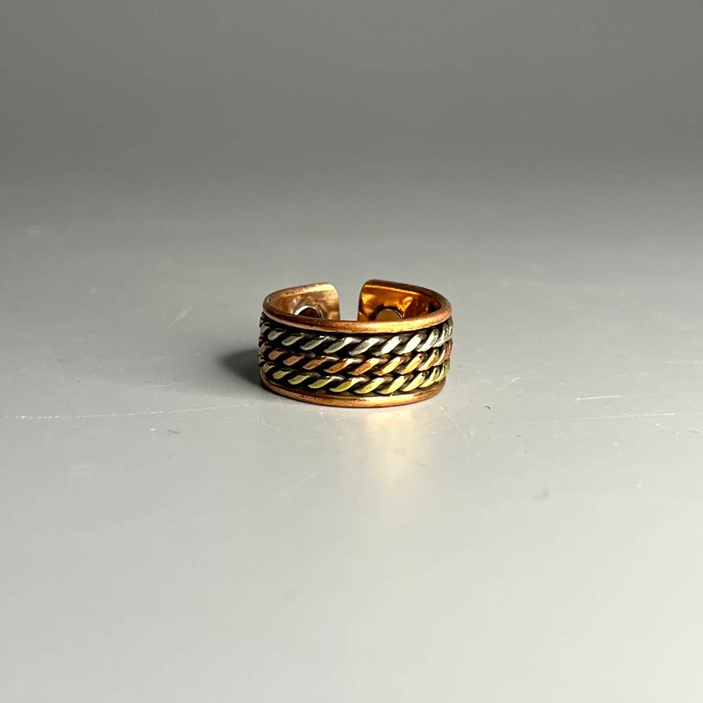VIE – wholesale Band/stacked ring – Copper Rings57