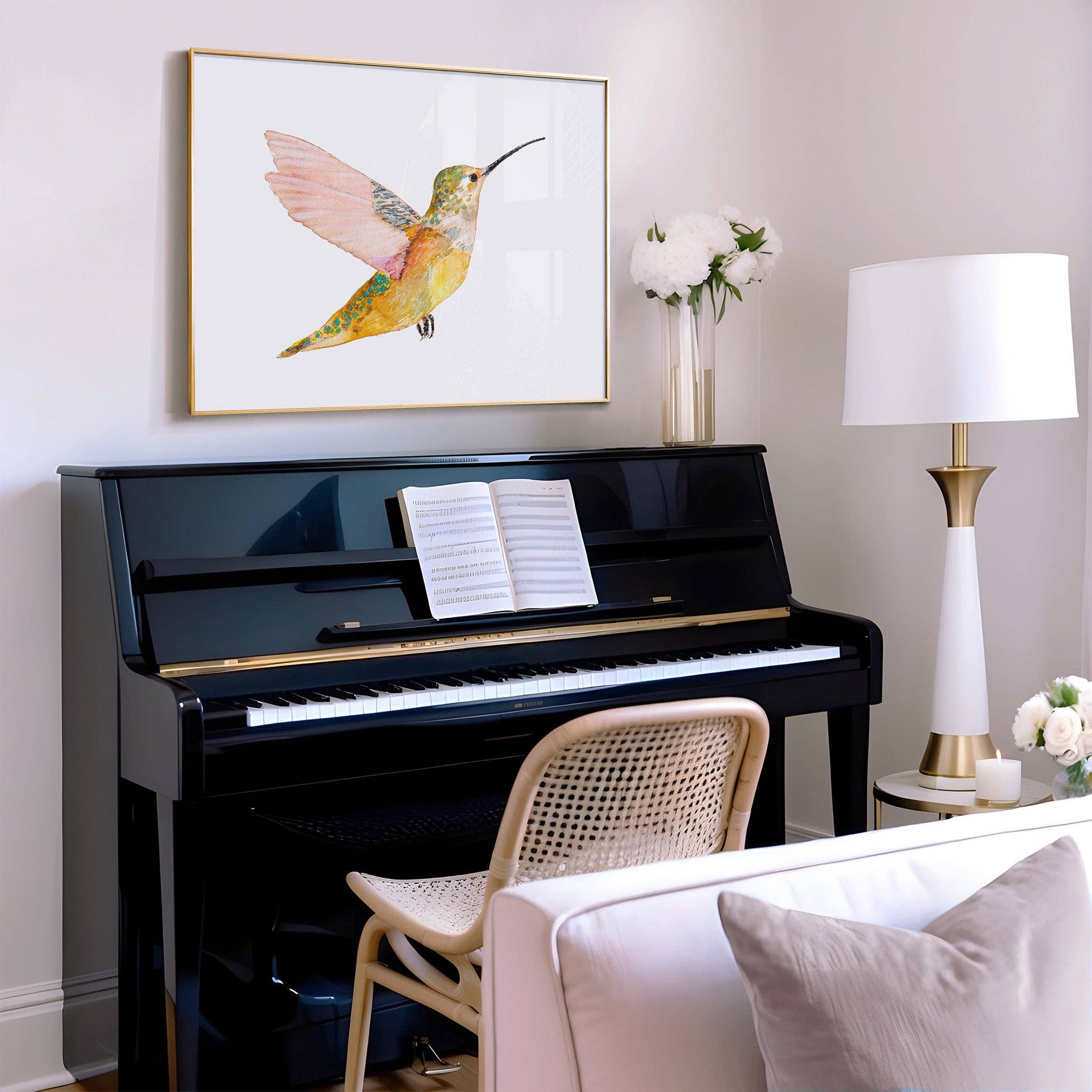 Snoogs & Wilde Art – wholesale Art print – Rufous Hummingbird3