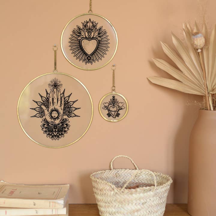 Baubels - Wholesale Wall Accent - Kiko Heart frame