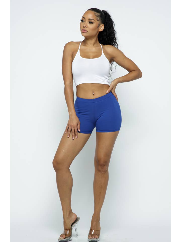 Lime All the Time - Wholesale Lounge Shorts - Women's - Basic Solid Lounge Shorts10
