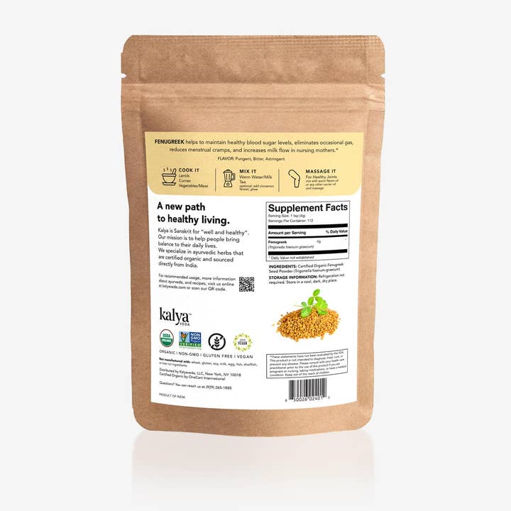 Kalya Veda - Wholesale Protein/Superfood Powder - Fenugreek1