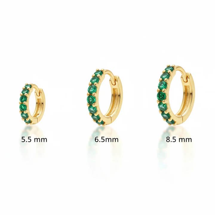 Conjunto de Argolas de Diamante por atacado de Angel Barocco