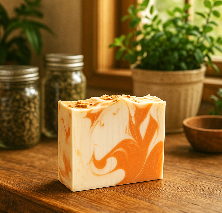 DeShawn Marie Soap Boutique - Wholesale Bar Soap - Vanilla Tangerine Soap (no packaging - private label)3