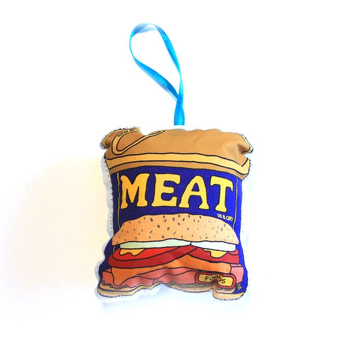 Meat can ornament for wholesale by Creationzbycatherine Catherine