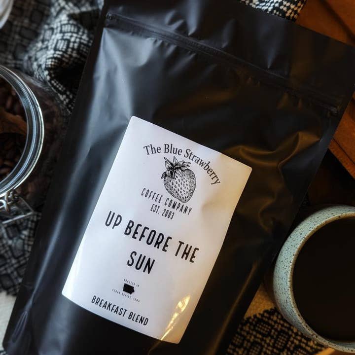 Up Before The Sun (Breakfast Blend) for wholesale by The Blue Strawberry Coffee Co