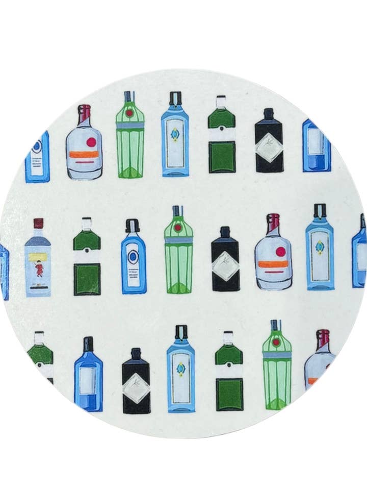 GIN Drinks Coasters for wholesale by Jessica Anderton Designs Limited