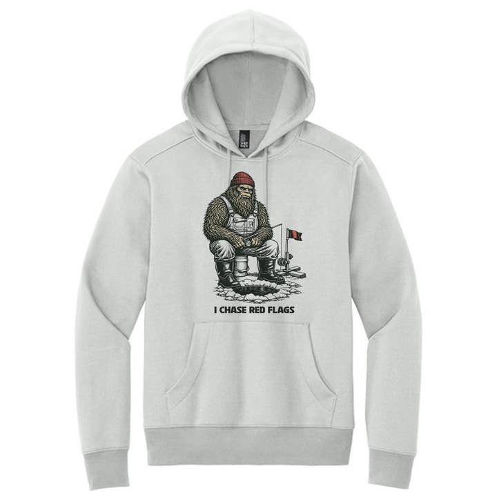 I Chase Red Flags Hoodie for wholesale by Ales to Trails