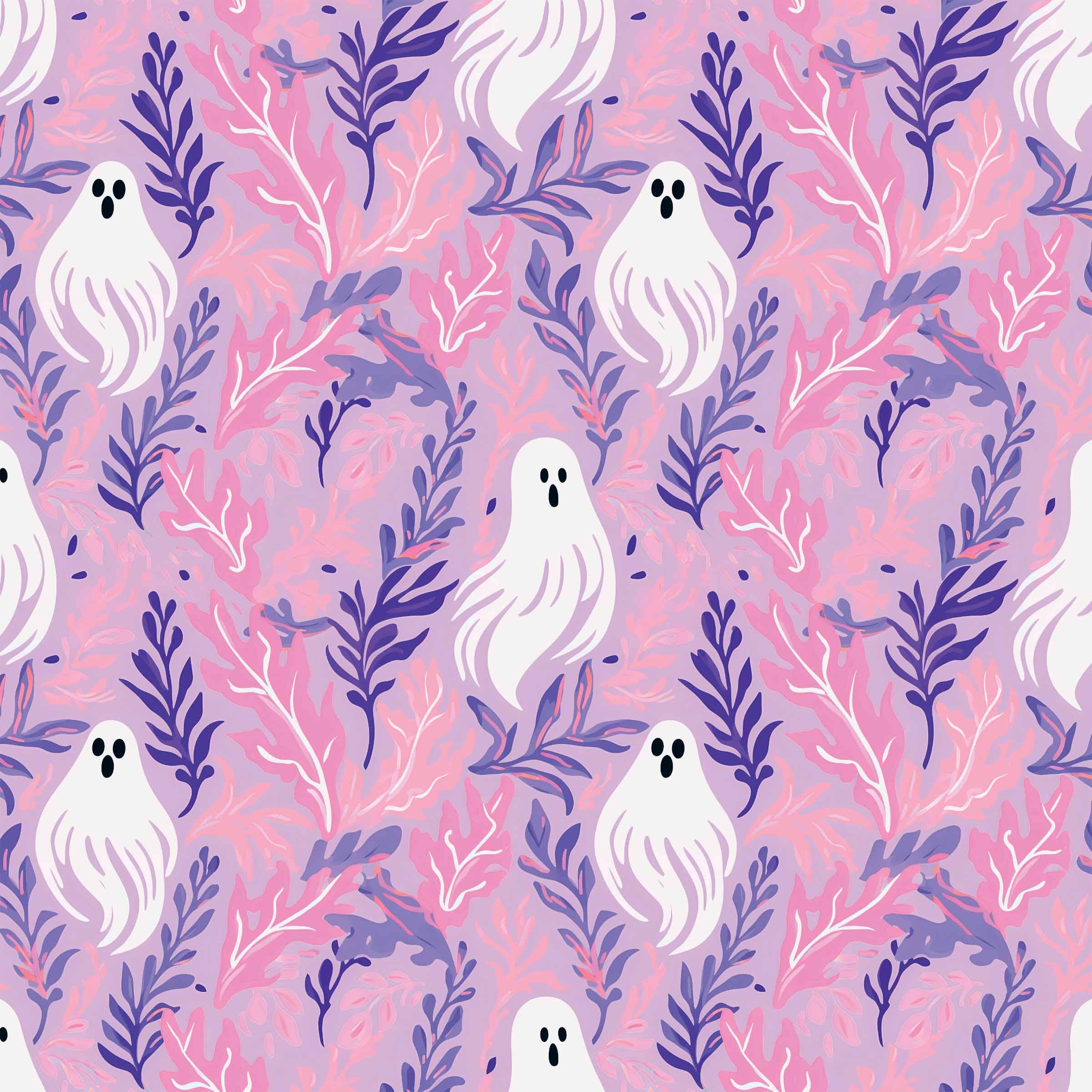 Beau Bottles - Wholesale Wine Gift Bag - Beau Bottles Preppy Halloween Ghost - Champagne Collection4