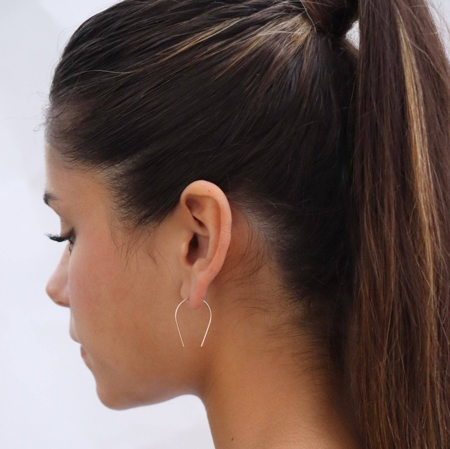 Token Jewelry - Wholesale Hoop Earrings - Horseshoes3