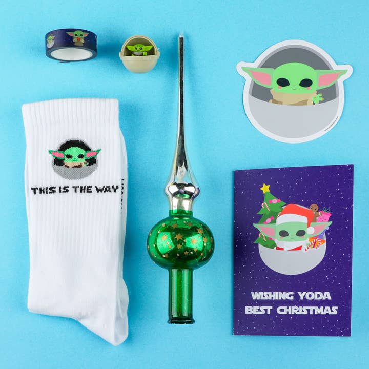 Studio Inktvis – wholesale Klistermärke – Baby Yoda Grogu Star Wars klistermärke1