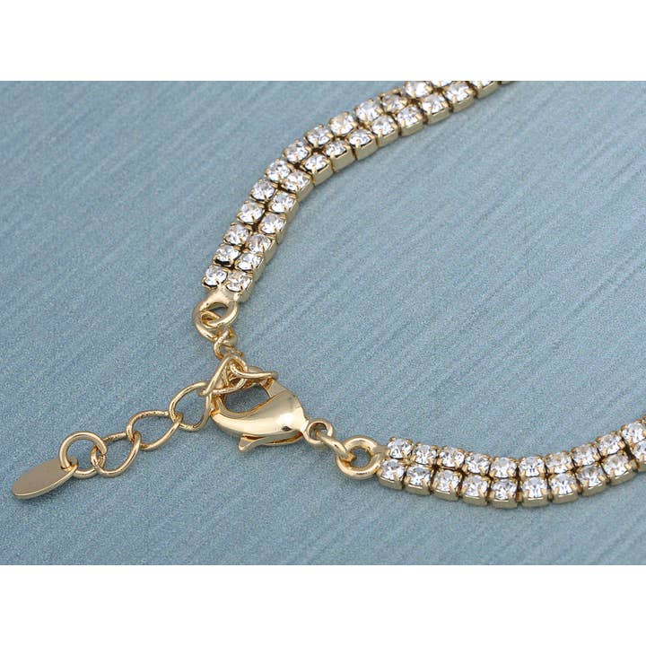 AK Brand – Engroshandel Smykkesæt – Swarovski Krystal Antik Brude Grå Perlehalskædesæt4