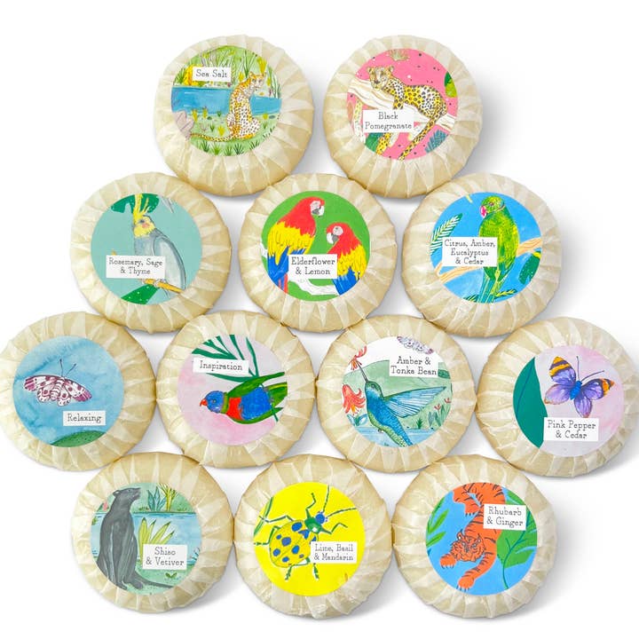 Heaven Scent Incense Ltd - Wholesale Bar Soap - 45g Pebble Soaps - Jungle Range x 360
