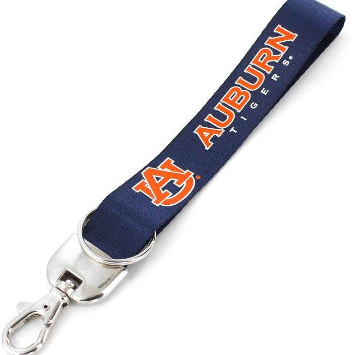 NCAA Auburn Tigers Deluxe Wristlet Keychain for wholesale by Aminco USA