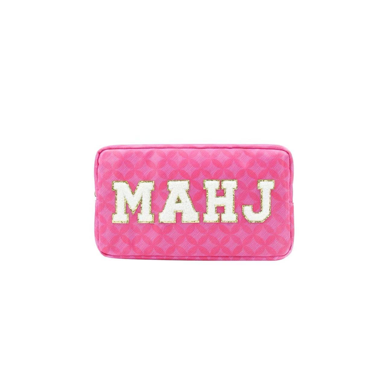 Mavi Bandz - Wholesale Pouch - Women's - Varsity Collection Nylon Tiles Mahj Mahjong Storage Bag 1