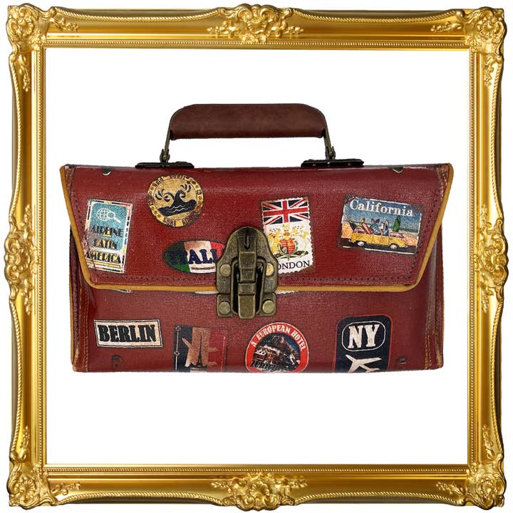 Bolso de Mano Cruzado Wanderlust Deluxe - Hecho a Mano en EE.UU. para venta al por mayor de Kent Stetson Handbags