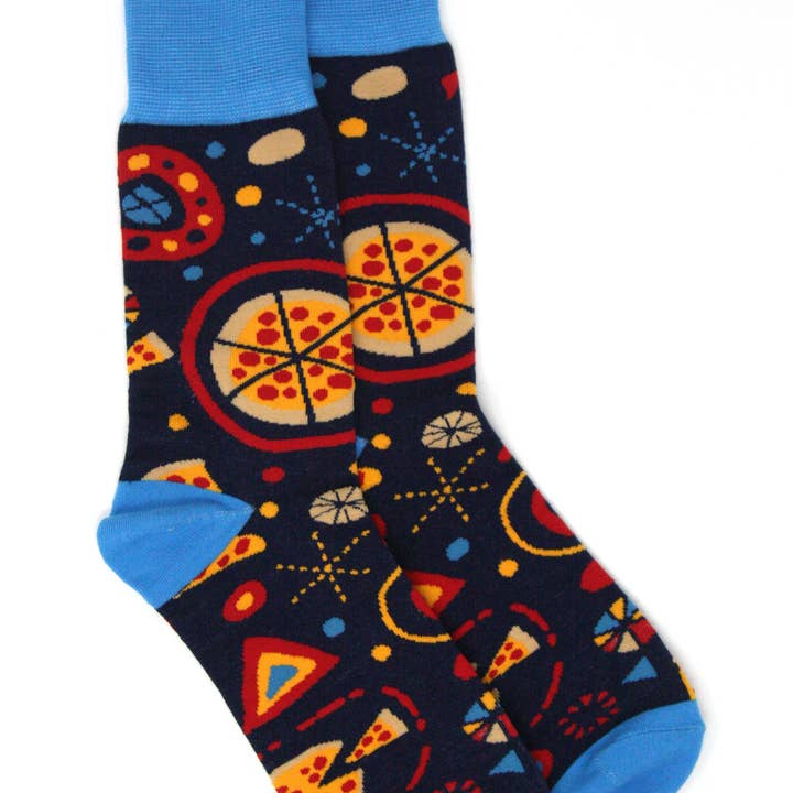 Chaussettes Pizza pour la vente par NateDuval.com