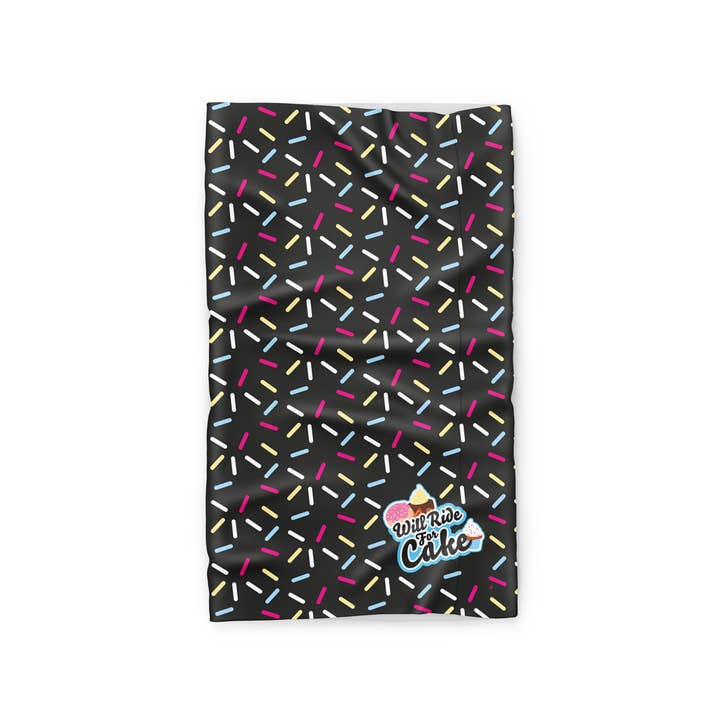 Will Ride For Cake Neck Doodah Tube for wholesale by Fat Lad At The Back