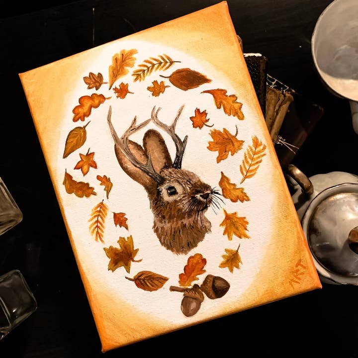 Impression de Jackalope Cryptide pour la vente par House of Hex