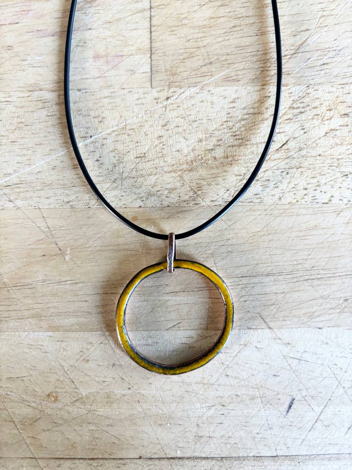 enameled o - marigold for wholesale by loving anvil