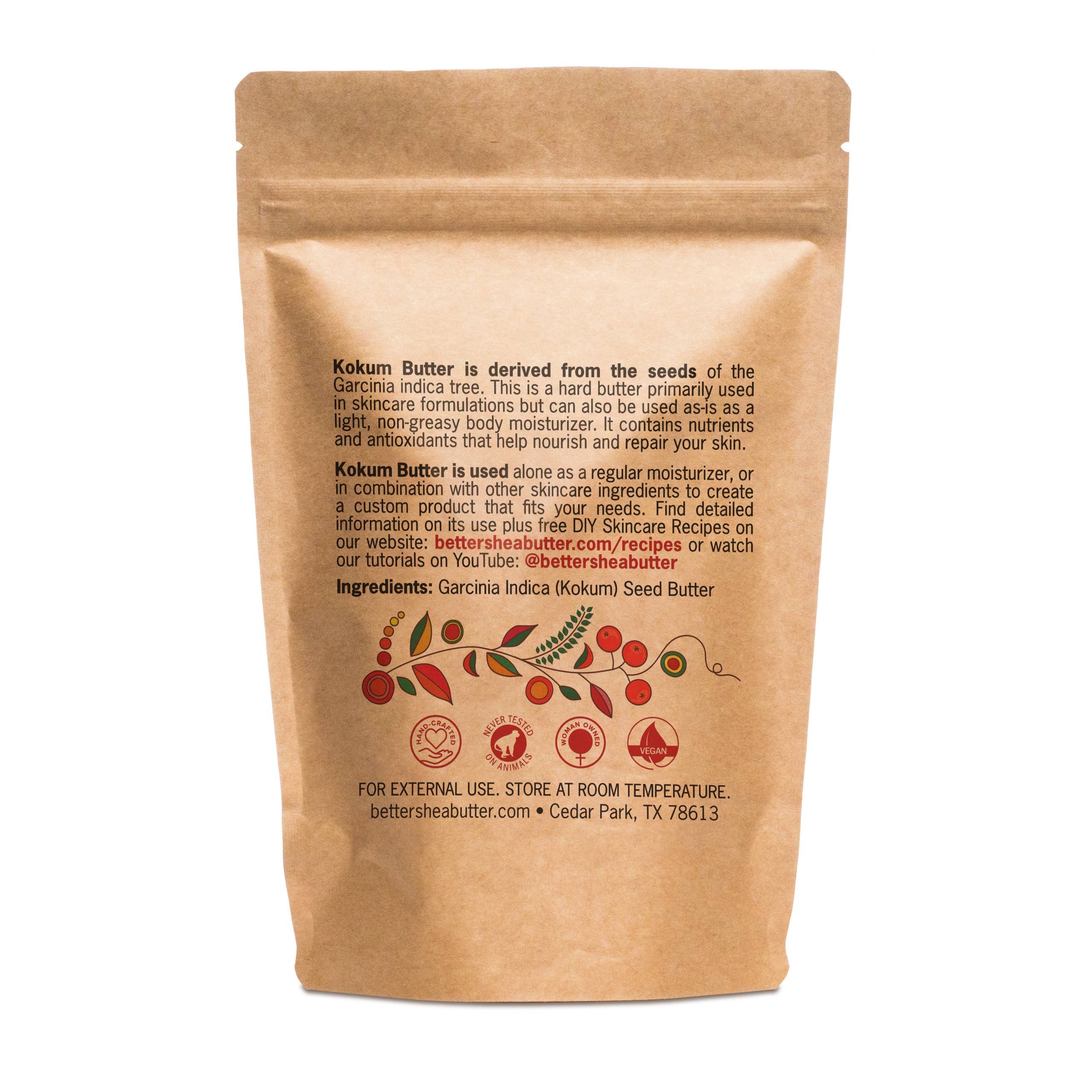 Better Shea Butter - Wholesale Body Balm/Butter - Kokum Butter (1 lb)2