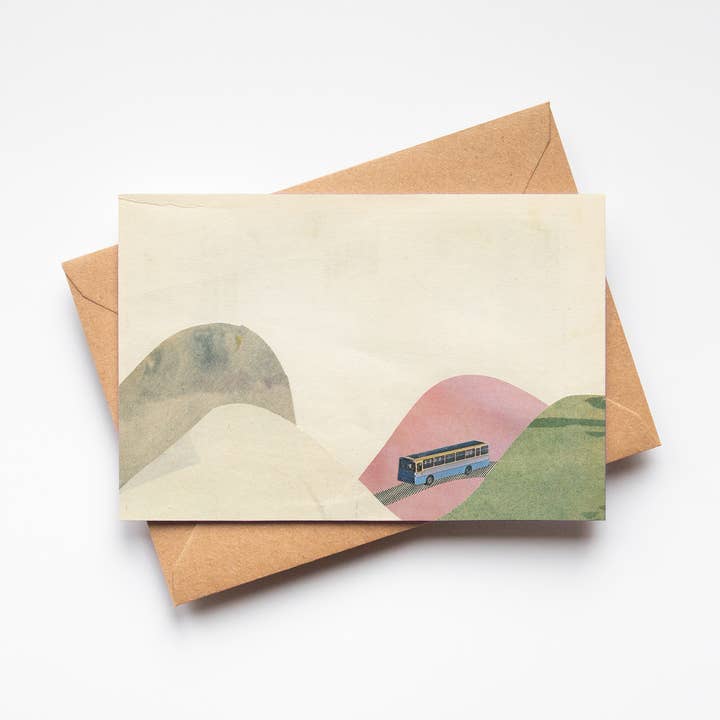 Carte de vœux Park and Ride pour la vente par Cassia Beck