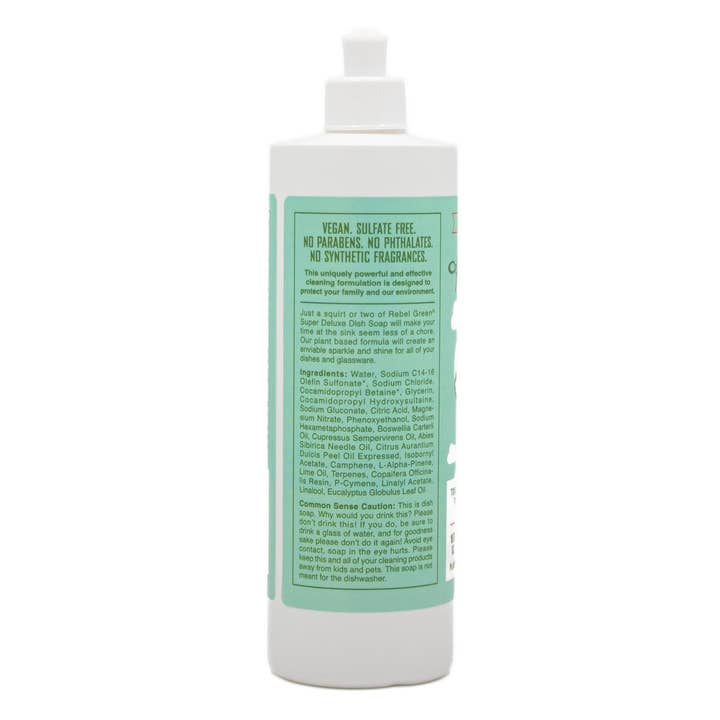 Rebel Green - Wholesale Dish Soap - Dish Soap - Frankincense & Pine 16oz (unit) 1