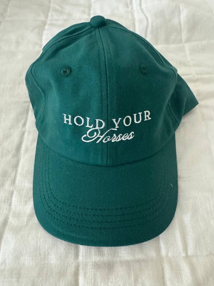 Classic Baseball Cap | Hold your horses for wholesale by Heirloom Field