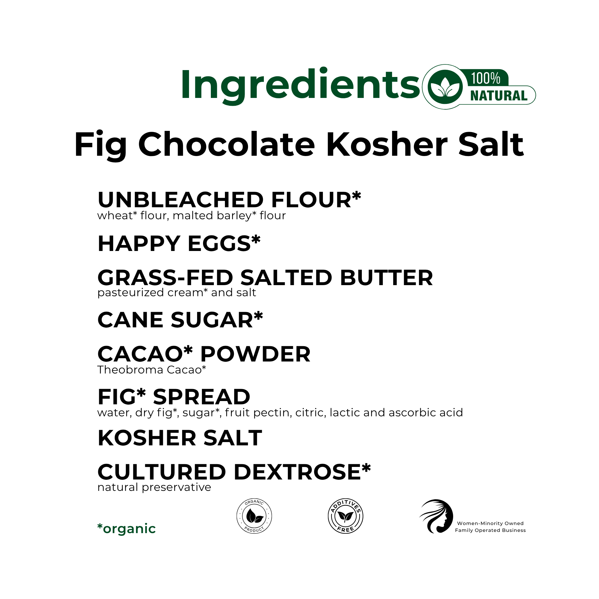 THE PANZA – wholesale Kakor – Fikonkaka med choklad och kosher salt gourmetkakssnack2