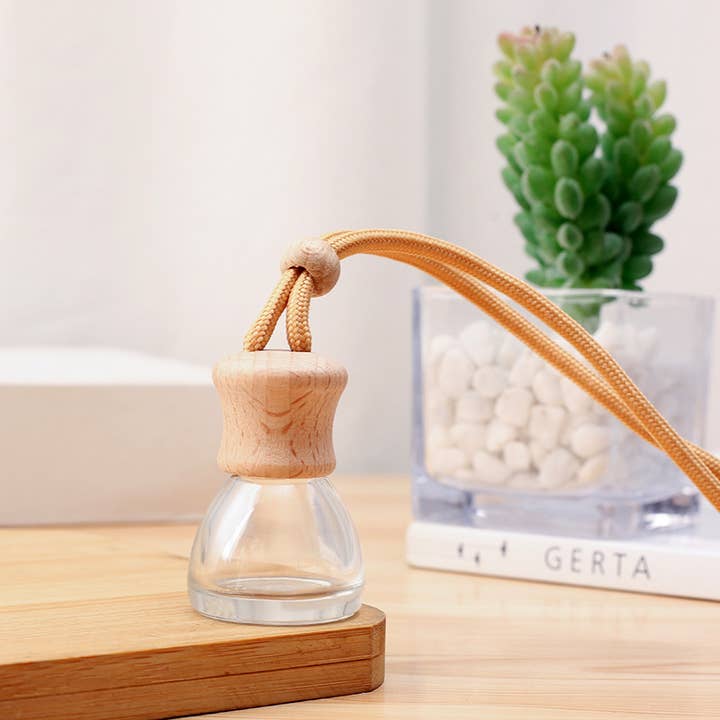 Candles Meta – wholesale Car Freshener - Unisex – 8ML High-Waist Cap Conical Car Hanging Perfume Empty Bottle2