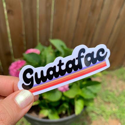 Lalatina Shop - Wholesale Phone & Laptop Stickers - Guatafac funny water resistant latinx sticker