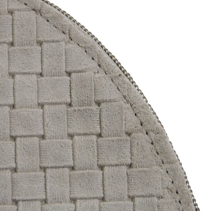 Mars & More - Brand of B Living - Venta al por mayor Tarro de monedas/hucha de cerdito - Cartera media luna tejida arena 15cm (bos taurus taurus)2