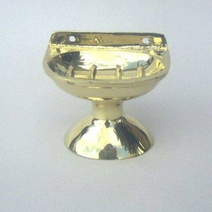 India Overseas Trading Corporation - Wholesale Bath Soap Dish - Brass Wall Soap Dish, 2"