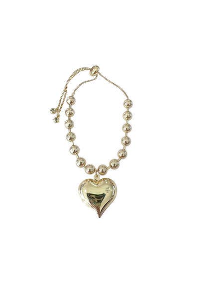 Big Heart Bracelet for wholesale by Gemelli