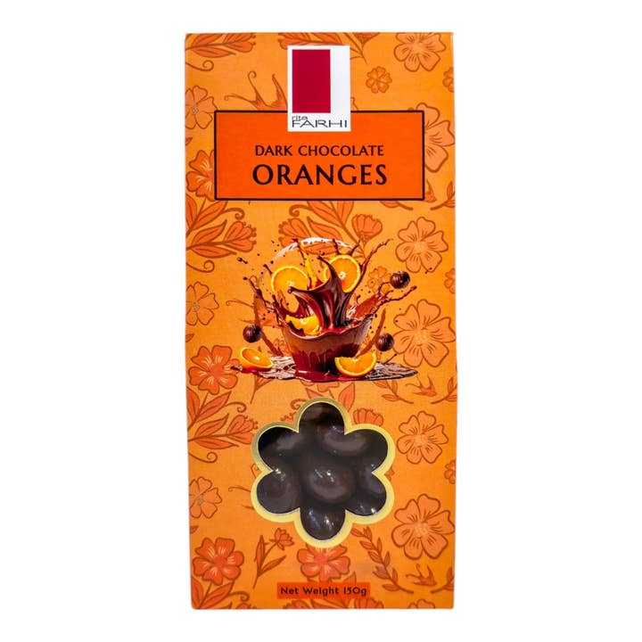 Dark Chocolate Oranges, Palm Oil Free, 150g for wholesale by Mallow Tree Limited
