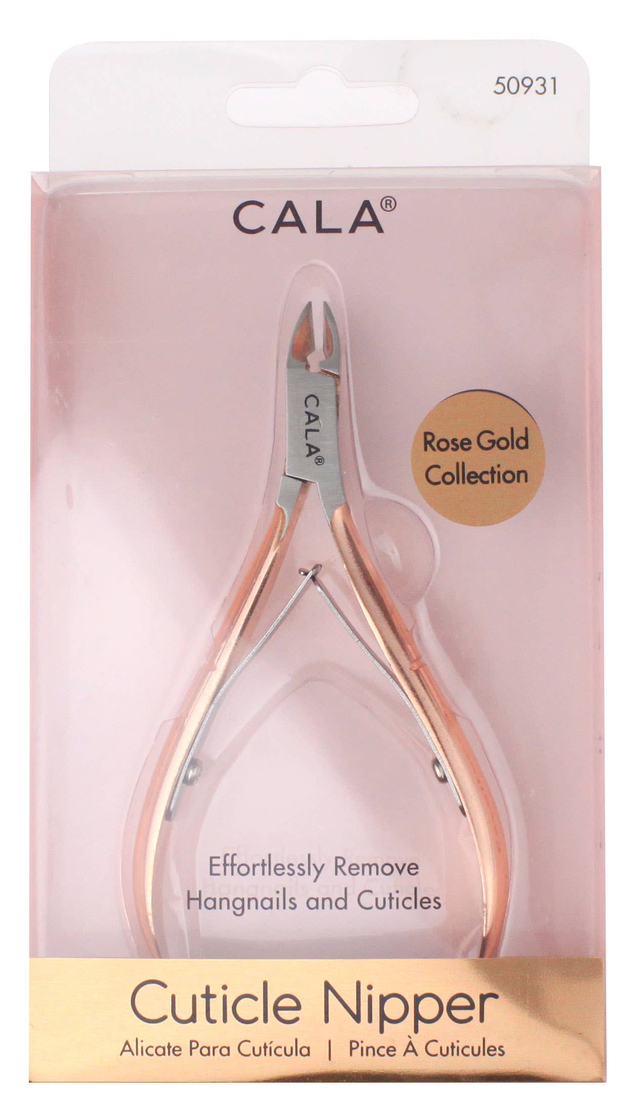 TRENDING CORPORATE – wholesale Cuticle cutter – 50931 Rose Gold: Cuticle Nipper "Cala"0
