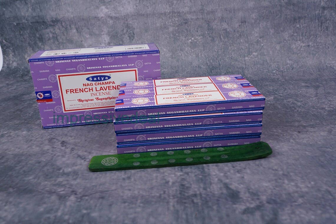 Magnifique Hearts - Wholesale Incense - 🌾Satya French Lavender Incense Sticks Provencal Peace (15g)0