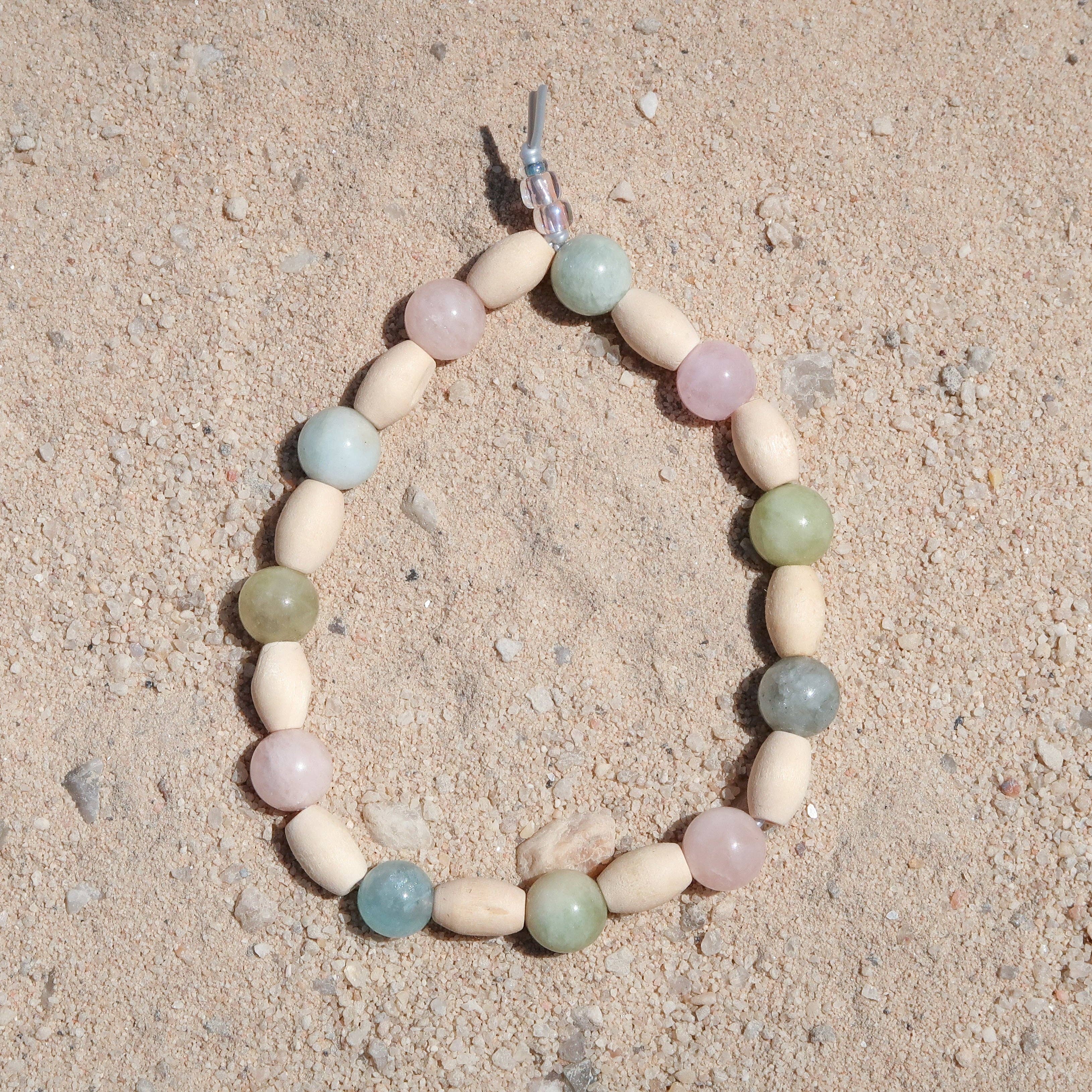 Essenshell - Wholesale Beaded Bracelet - Springer's Morganite Bracelet2