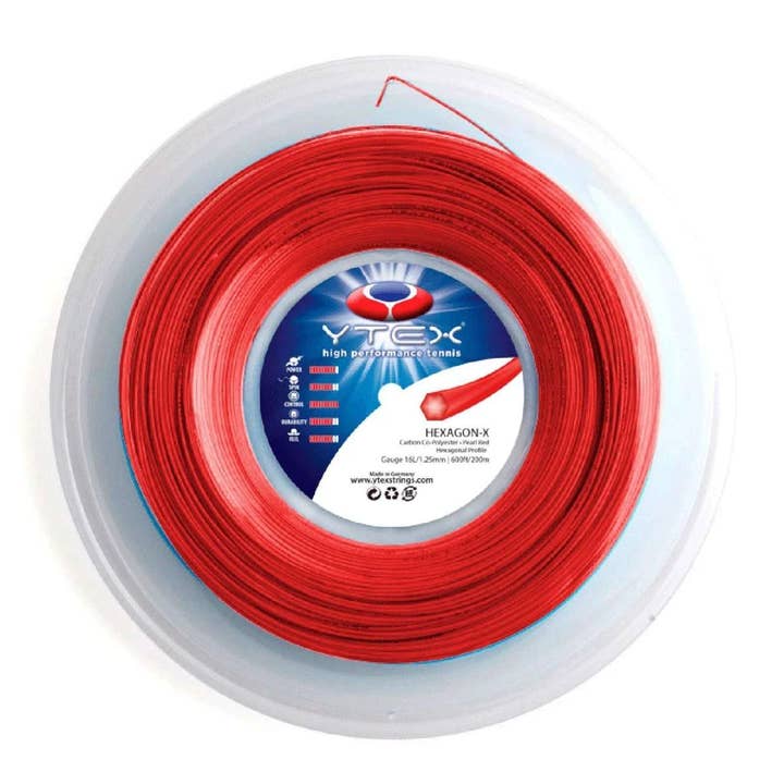 Hexagon-X Pearl Red, 200m 16 L-1.25mm 200m Strings Hexagon for wholesale by YTEX