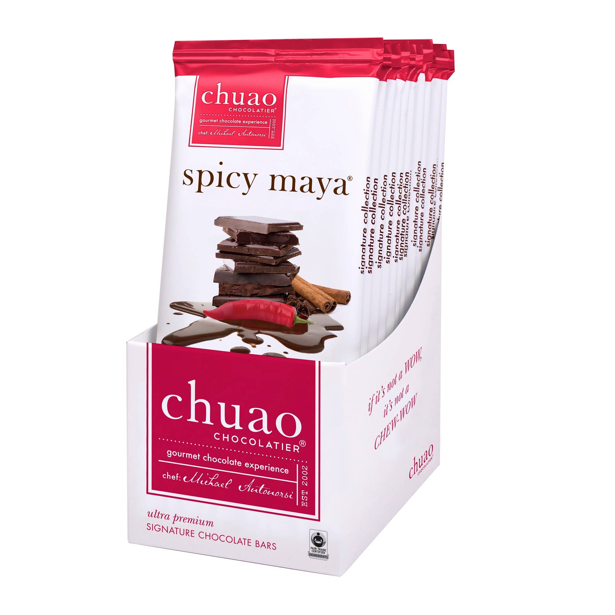 Chuao Chocolatier - Wholesale Chocolate Bar - Spicy Maya - Signature Bar3