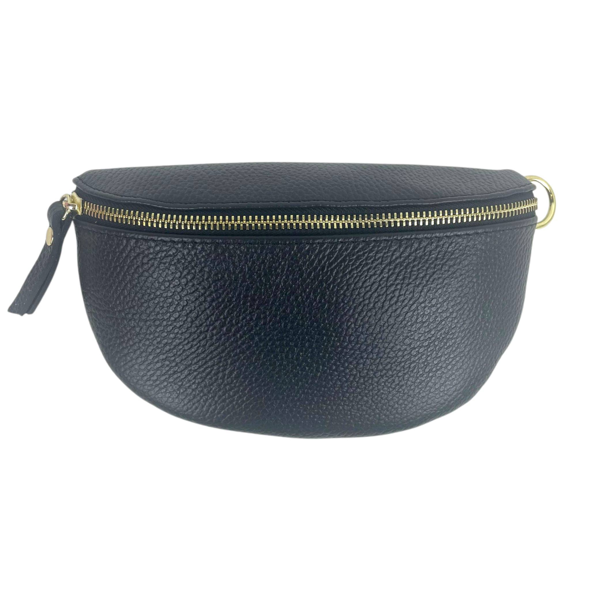 Chenson & Gorett - Vente Sac ceinture – femme - Sac banane compact en cuir italien pour femme. Promotion en ligne.0