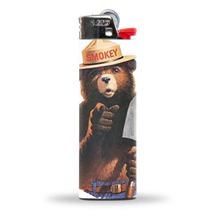 Shady Front - Wholesale Lighter - Smokey the Bear Inspired Lighter