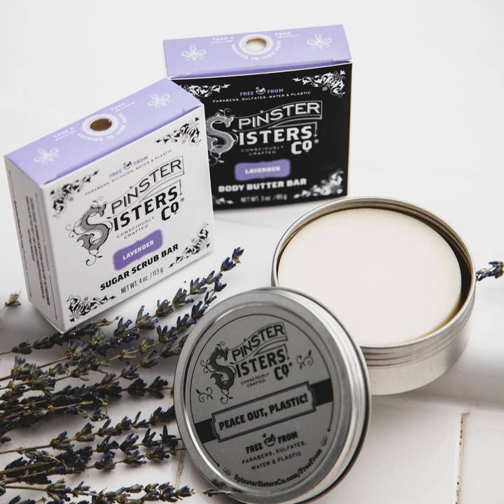 Spinster Sisters Co. / Old Salt Grooming Supply - Wholesale Bar Soap - Recycled Aluminum Bar Storage Tin: Eco Travel Solution4