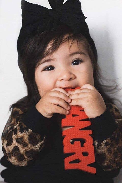 TeetheWord Teethers - Venta al por mayor Mordedor - Bebés - #HANGRY rojo4