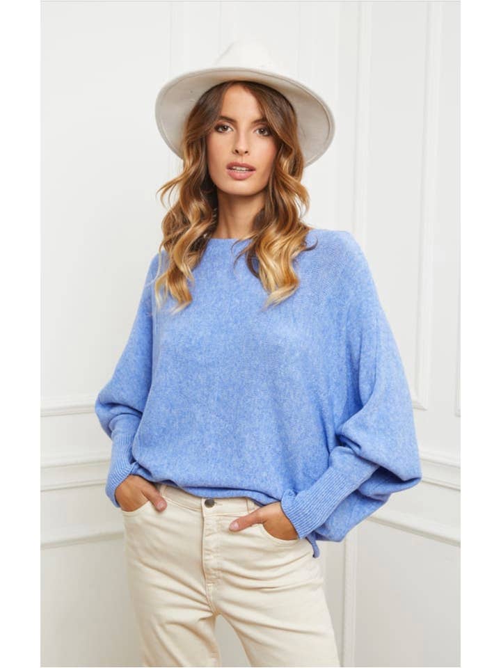 LÉA & LUC - Wholesale Knit Sweater - Women's - Star sweater REF. 009844