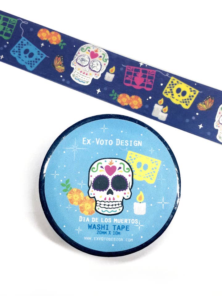 DIA DE LOS MUERTOS Tape för wholesale av Ex-Voto Design