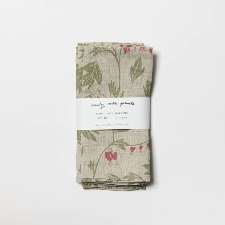 emily ruth prints - Wholesale Dinner & Cloth Napkin - Linen napkins (Set of 2)9