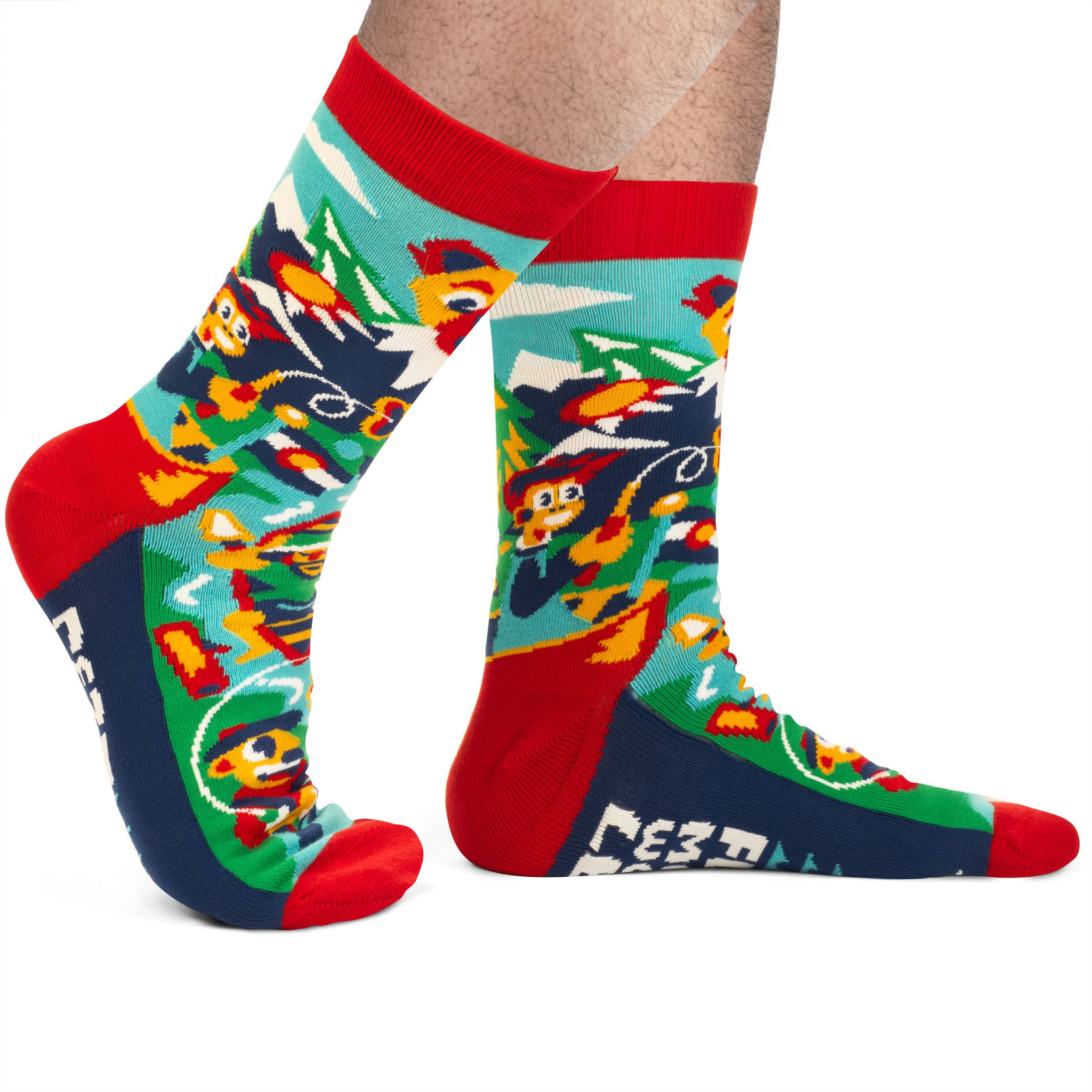 Lavley – wholesale Socks – Unisex – Fish More, Worry Less Socks4