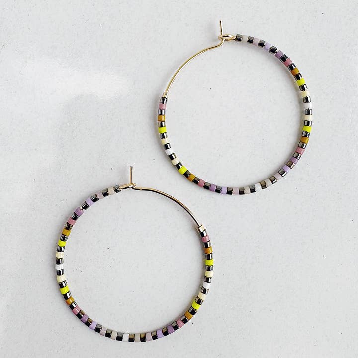 On the Lookout Jewelry - Wholesale Hoop Earrings - Silver SERPENT Hoops - 14K Gold Fill2