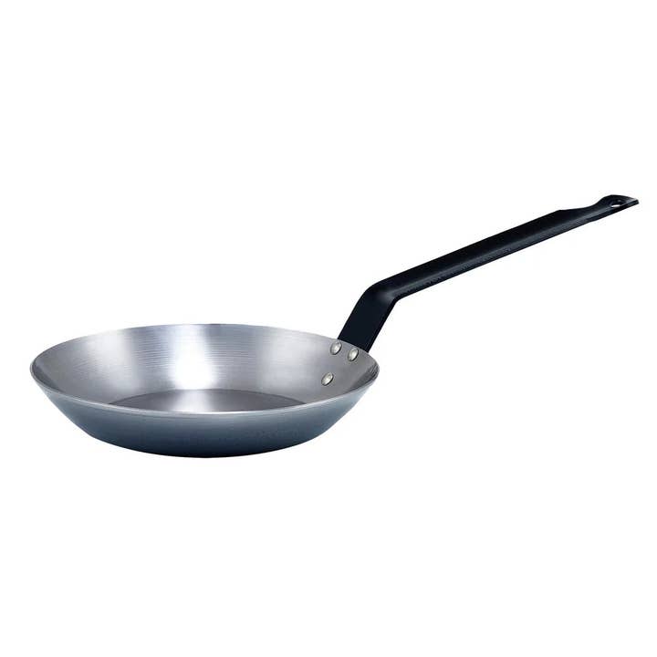 EcoQuality - Wholesale Pan - CSFP-11 to 9, 7-7/8"-11" Polished Carbon Steel Fry Pans